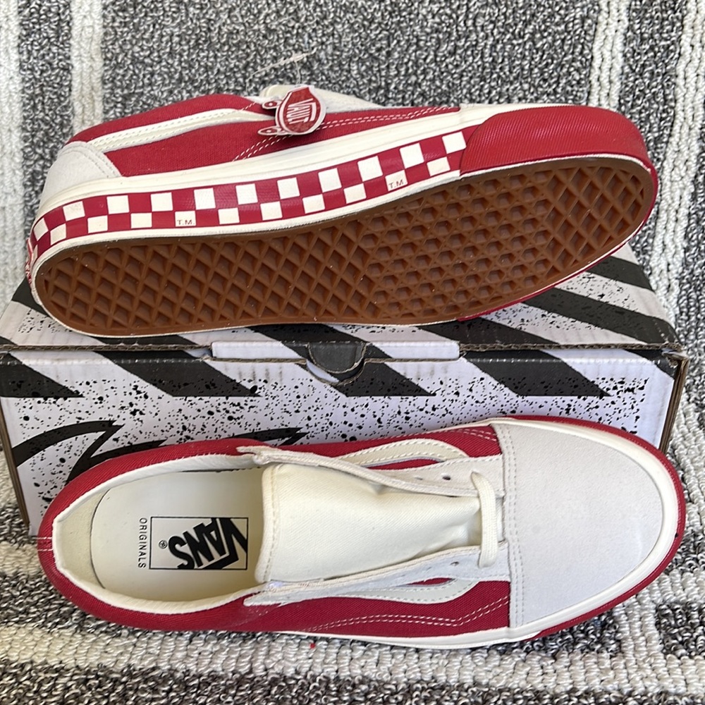Vans Og Old Skool Lx Bumper Cars Marshmallow MENS - Picture 4 of 16
